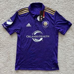 Adidas Orlando City SC Home Soccer Jersey Men Size Small NEW